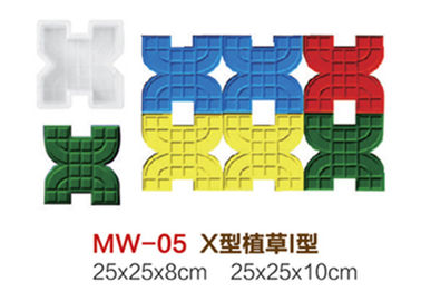 중국 고강도 플라스틱 도보 제작자 형, X - 차도를 위한 구체적인 형을 타자를 치십시오 공장